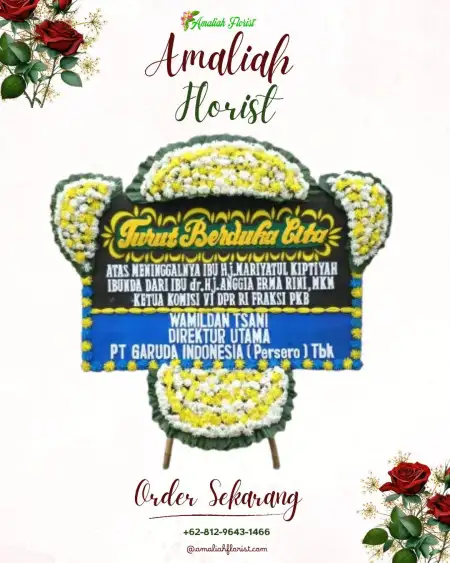 Papan Bunga Duka Way Kenanga